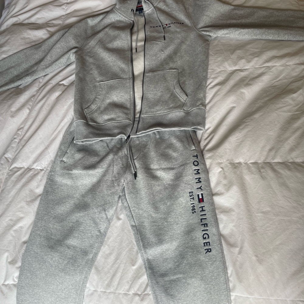 Tommy Hilfiger Light Grey Tracksuit